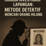 Metode Detektif Mencari Orang Hilang