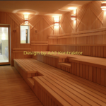 Steam room installation