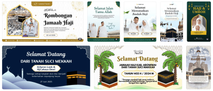 Banner Selamat Datang Haji
