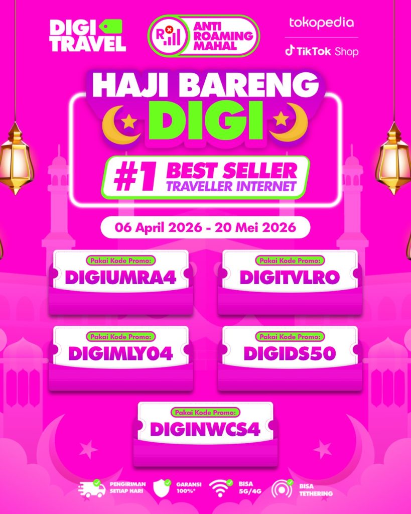 Rekomendasi Paket Internet Umroh Terbaik