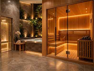 Jasa pembuatan ruang sauna